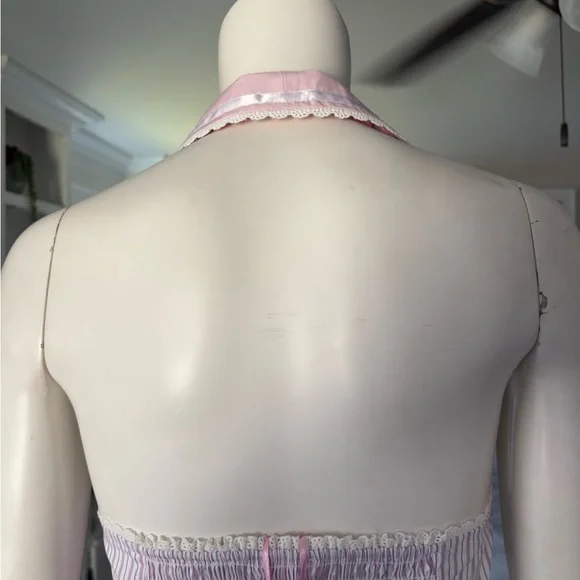 DollsKill | NWT’s Sugar Thrills Y2K Coquette Summer Pinstripe Dolly Vest - Picture 6 of 9